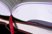 An open reference book